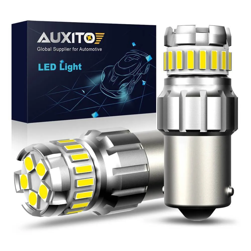 1156 BA15S LED Bulb Reverse Light, Instant Start, No Delay, White LED Replacement for Backup Light, Tail Brake Light