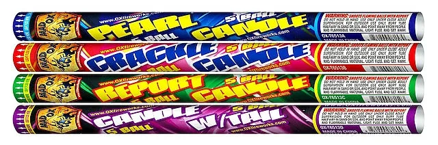 5 Ball Asst. Roman Candle