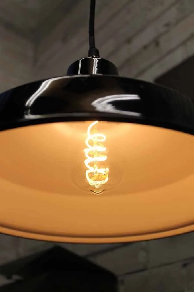 5W B22 Filament LED Spiral ST64 Teardrop 2200K Bulb Dimmable