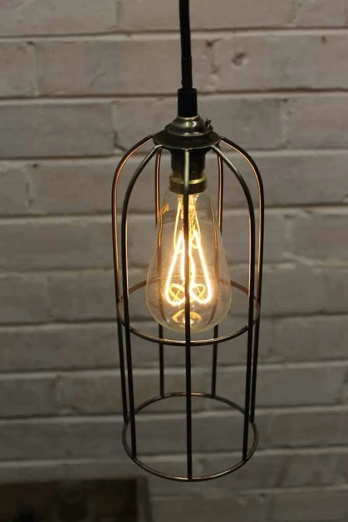 5W E27 Filament LED Cross Loop ST64 Teardrop 2200K Bulb Dimmable