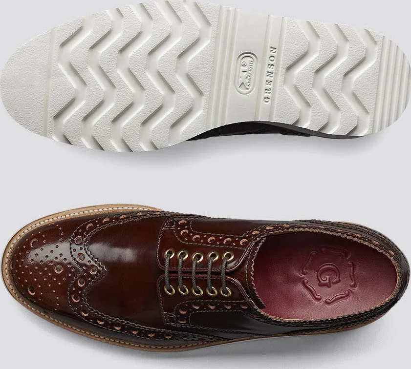 Archie Rub Off Leather Shoe - Men's|-|Chaussures Archie Rub Off Leather - Homme