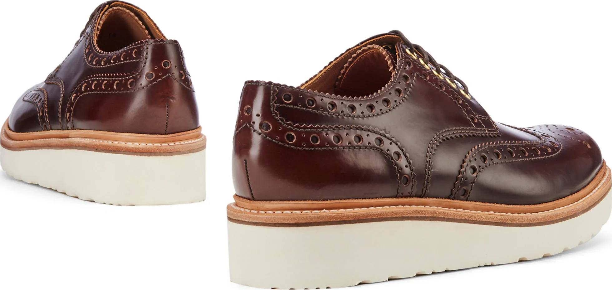 Archie Rub Off Leather Shoe - Men's|-|Chaussures Archie Rub Off Leather - Homme