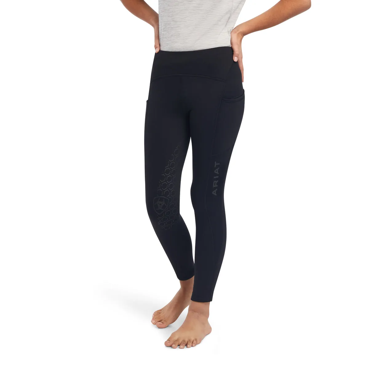 Ariat Youth Venture Thermal Half Grip Tight-Sale