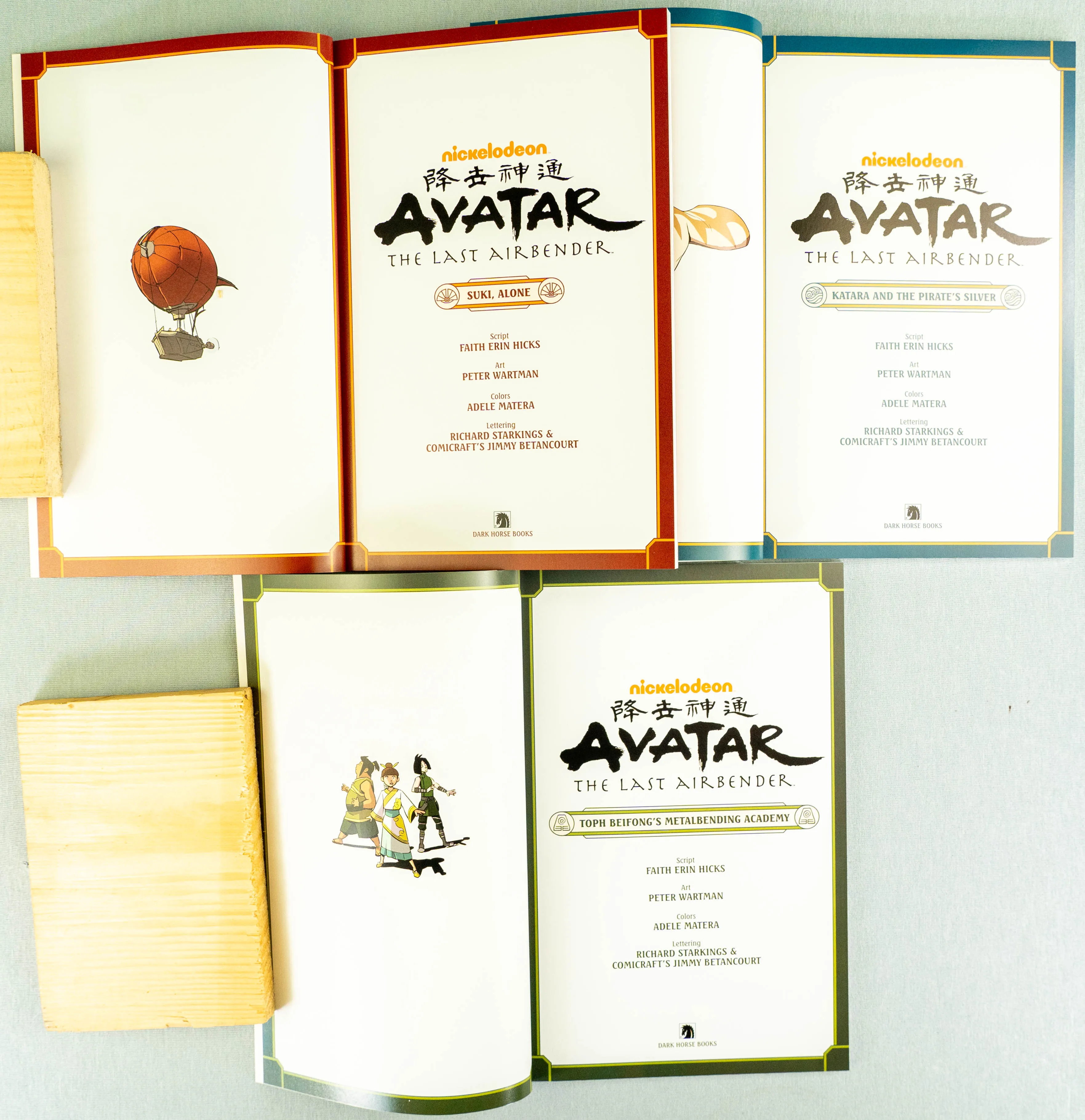 Avatar: The Last Airbender Team Treasury Boxed Set 3x Comics  Poster Dark Horse
