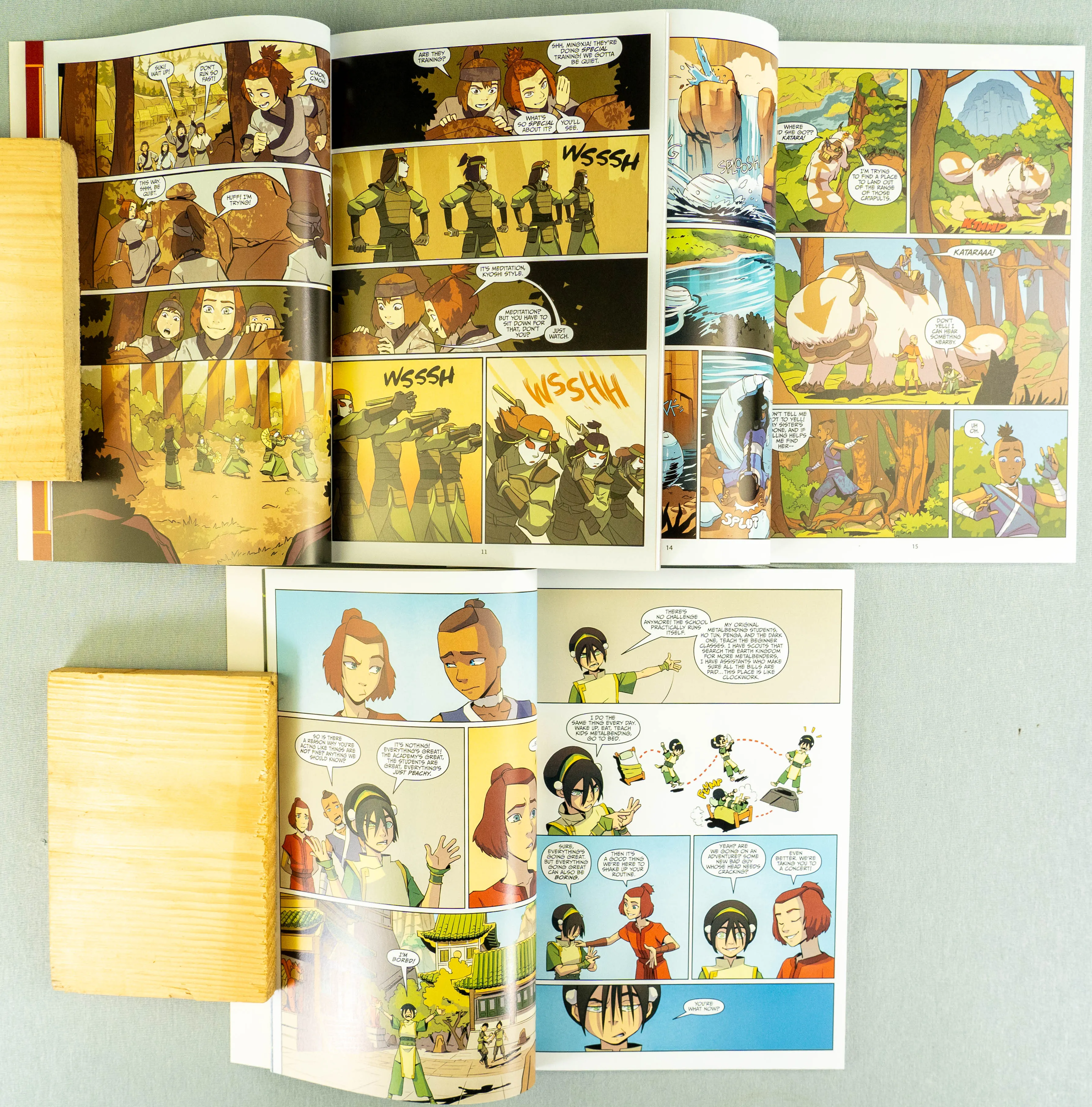Avatar: The Last Airbender Team Treasury Boxed Set 3x Comics  Poster Dark Horse
