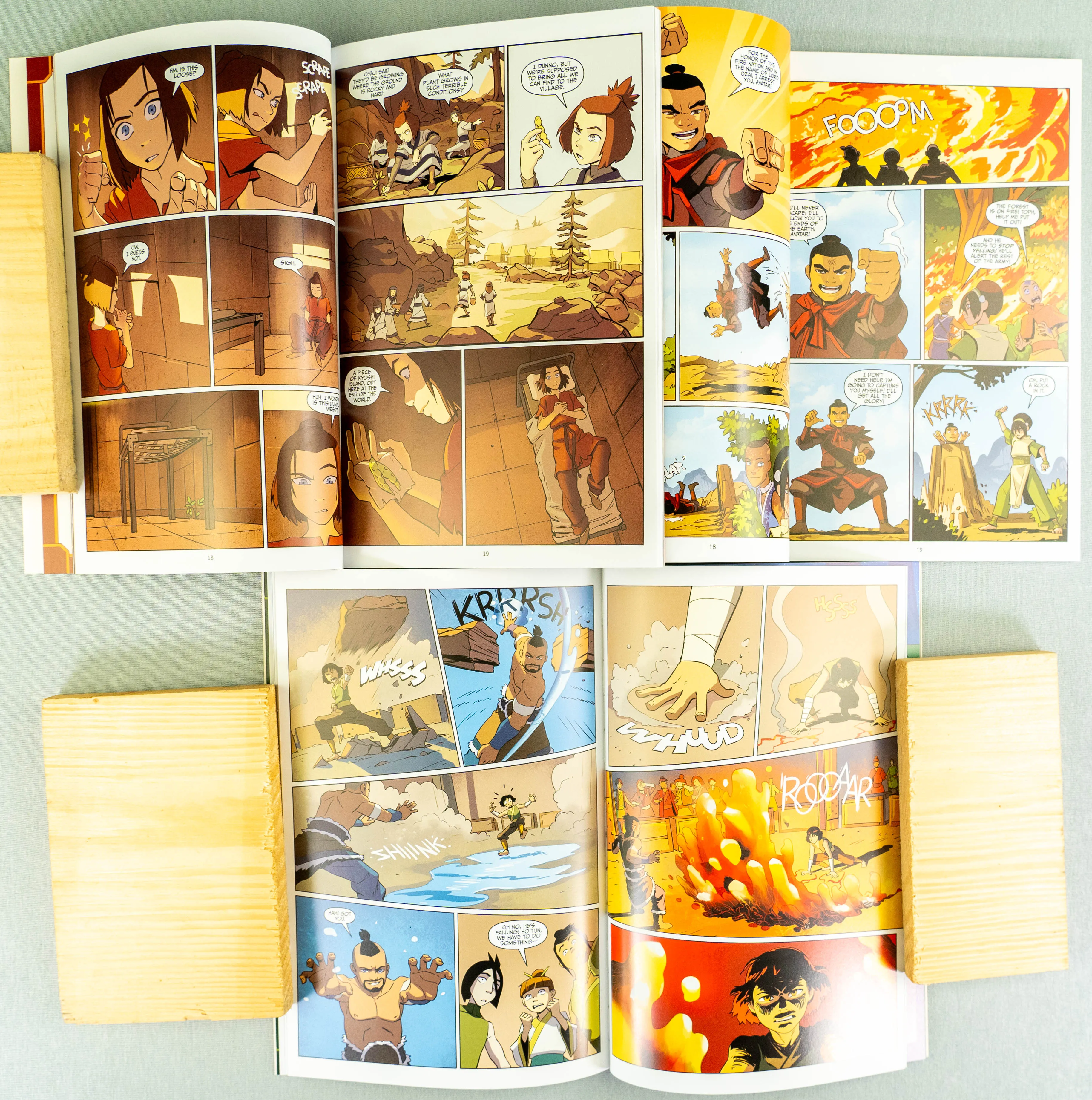 Avatar: The Last Airbender Team Treasury Boxed Set 3x Comics  Poster Dark Horse