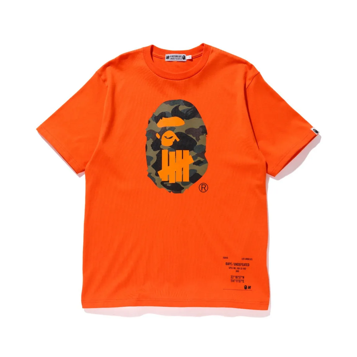 BAPE T-shirt Unisex Casual Camouflage Printing T-shirt Short Sleeve