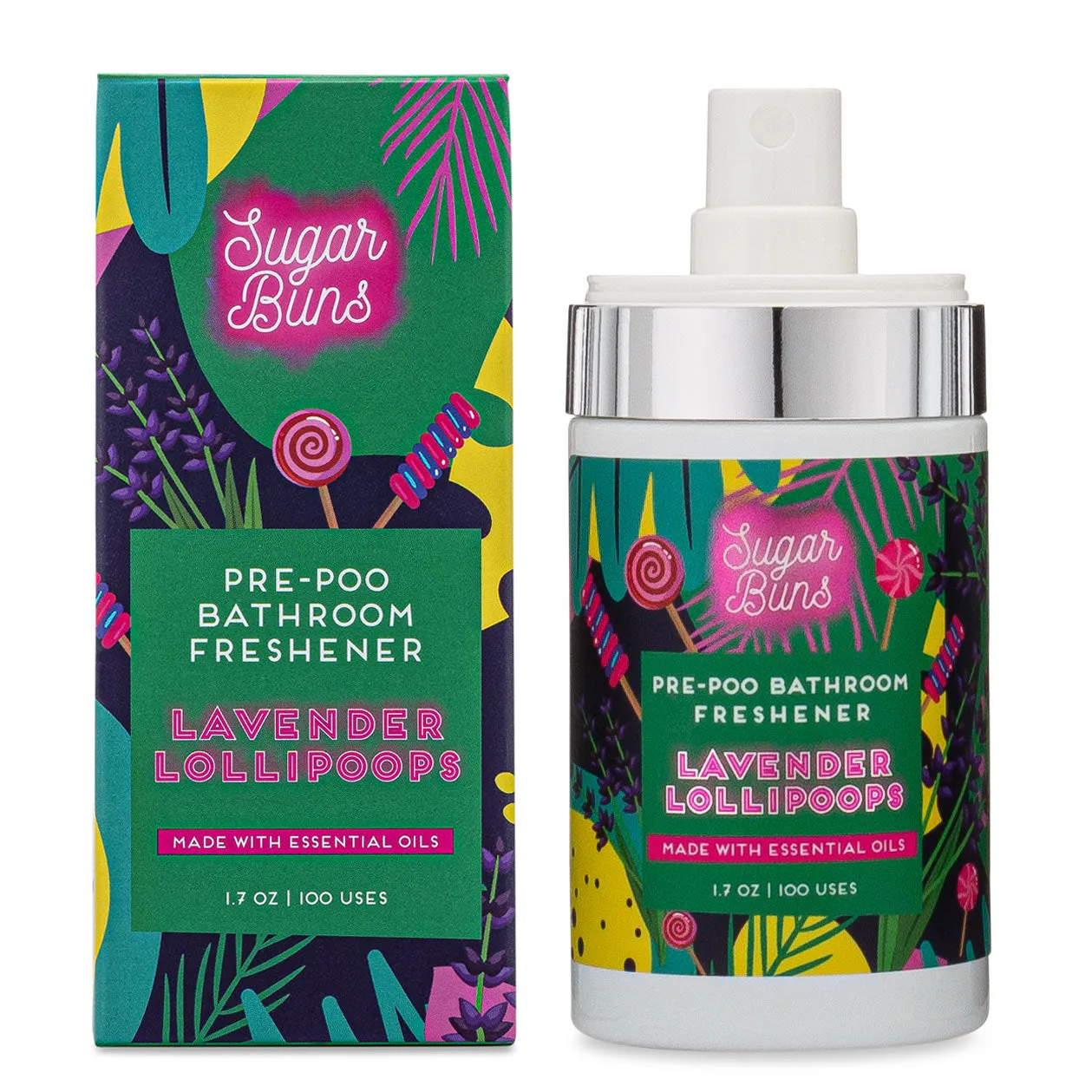 Bathroom Freshener Lavender Lollipoops