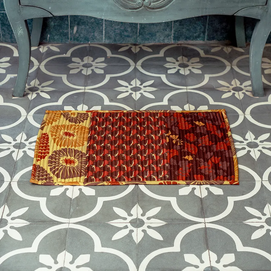 Beautiful Browns Corduroy small mat