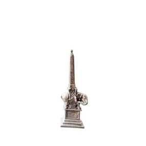 Bernini's Minerva chick sterling silver statue