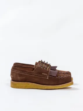 Bright Shoemakers, Wanderers Deck Shoe Crepe, Soft Tobacco