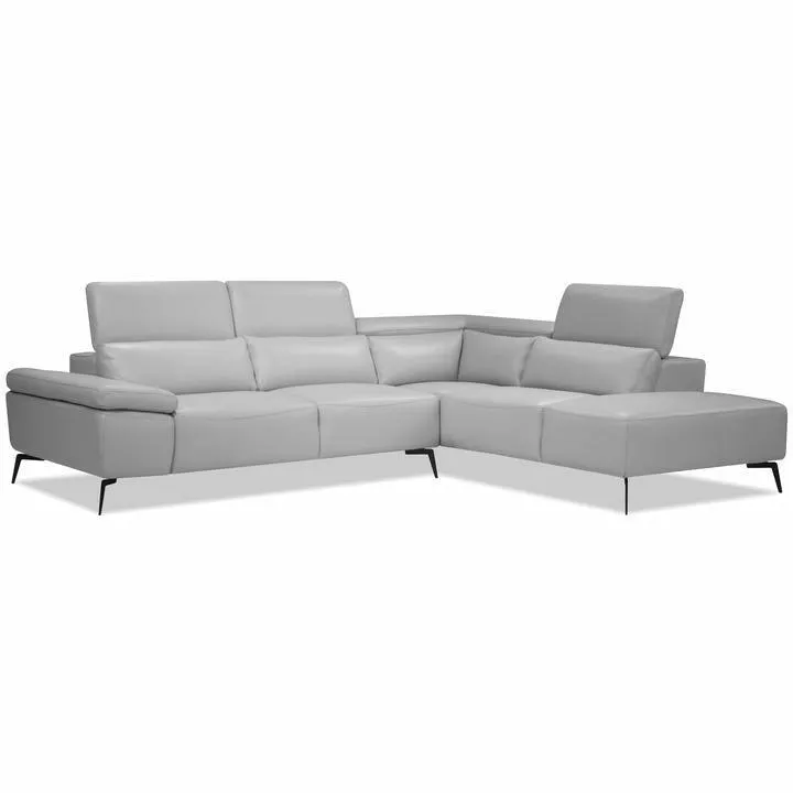 CAMELLO LEATHER SECTIONAL