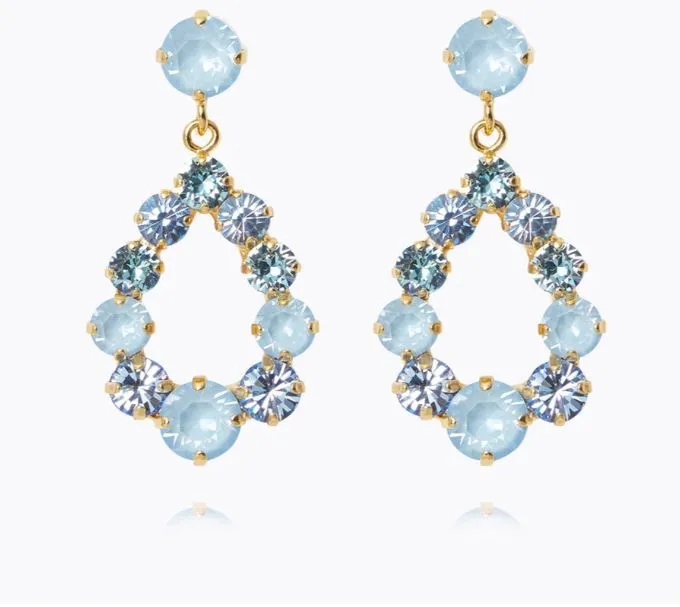 Caroline Svedbom Mini Delia Earrings Sky Combo