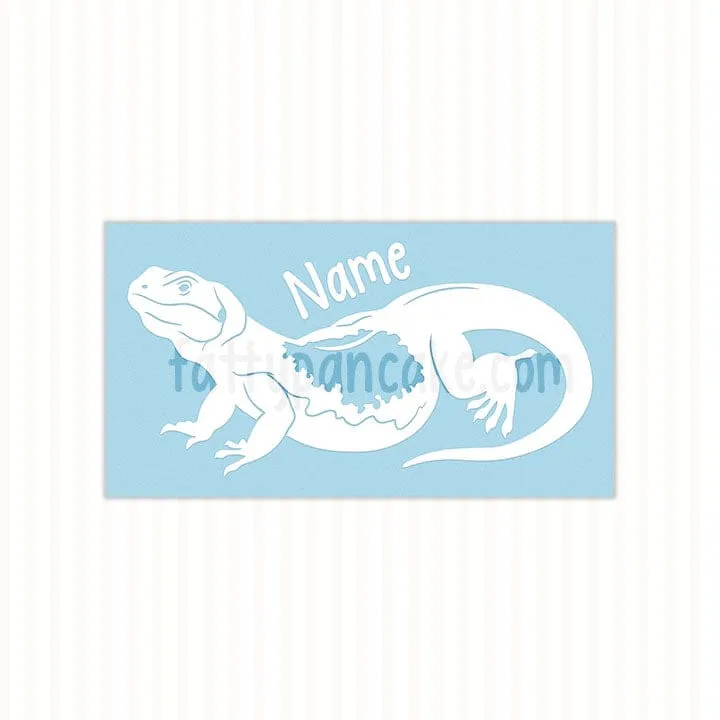 Chuckwalla Lizard Decal, Waterproof Vinyl Decal, Cute Reptile Gift