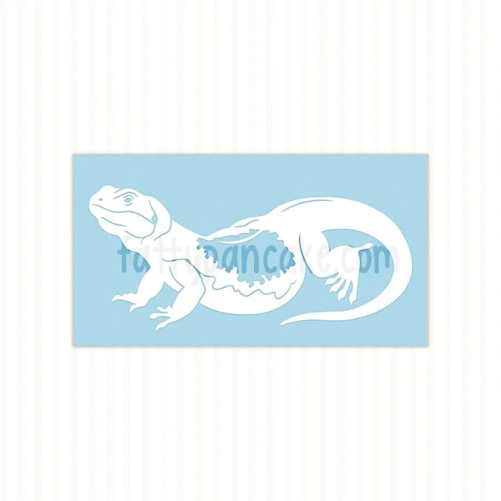 Chuckwalla Lizard Decal, Waterproof Vinyl Decal, Cute Reptile Gift