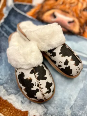Comfy Cow Print Slippers