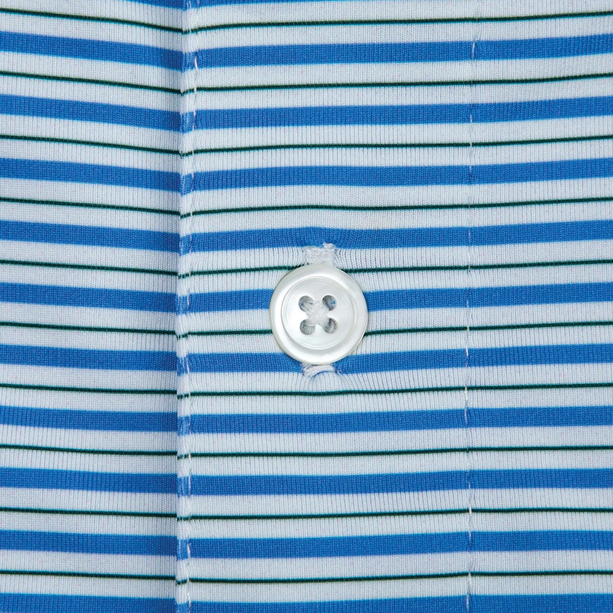 Condor Stripe Performance Polo - Marina