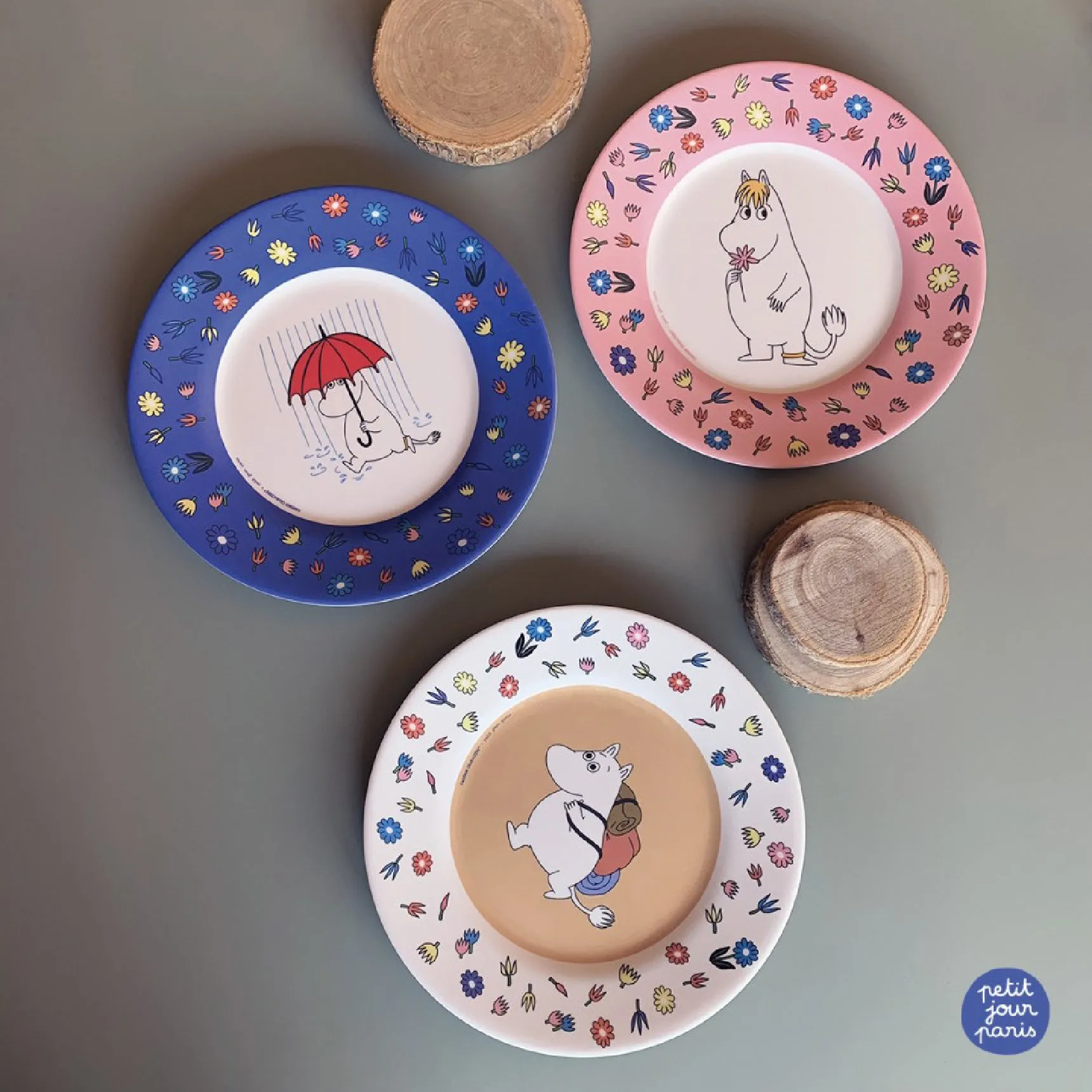 Dessert Plate Moomintroll Beige