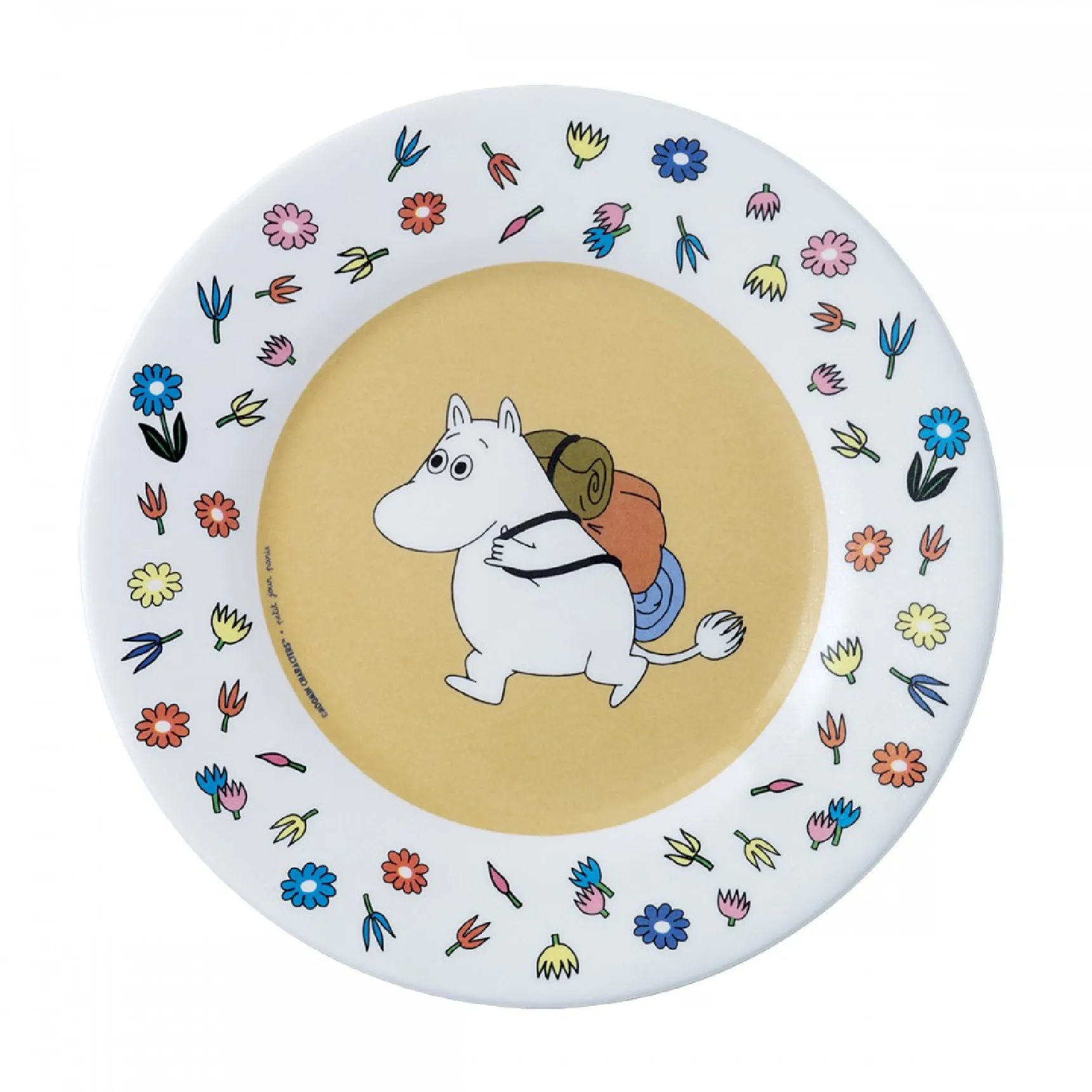 Dessert Plate Moomintroll Beige
