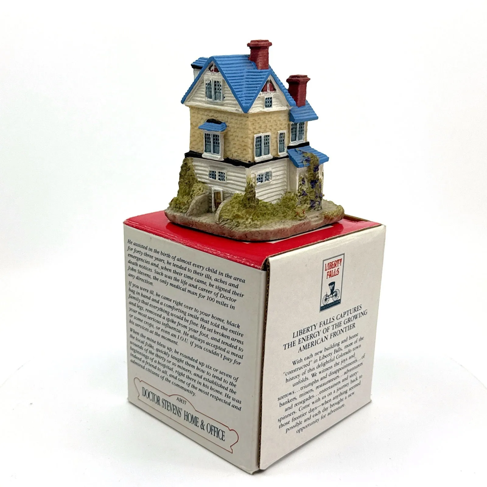 Doctor Stevens' Home & Office | Liberty Falls Americana Collection - AH37 | 1993 | EUC Original Box