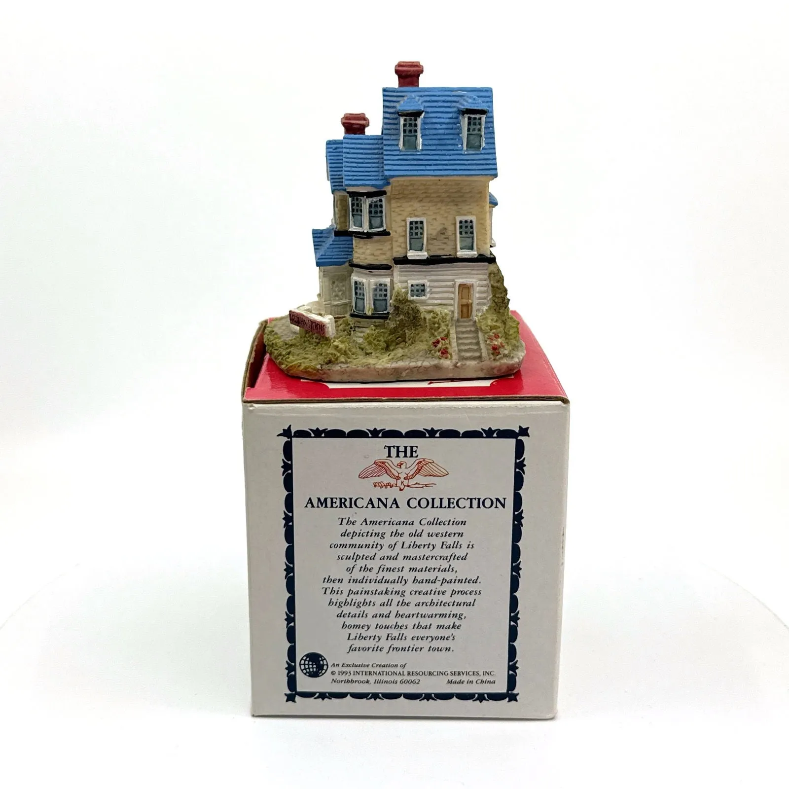 Doctor Stevens' Home & Office | Liberty Falls Americana Collection - AH37 | 1993 | EUC Original Box