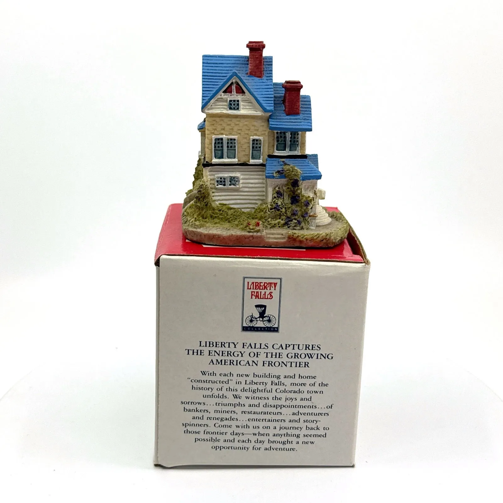 Doctor Stevens' Home & Office | Liberty Falls Americana Collection - AH37 | 1993 | EUC Original Box