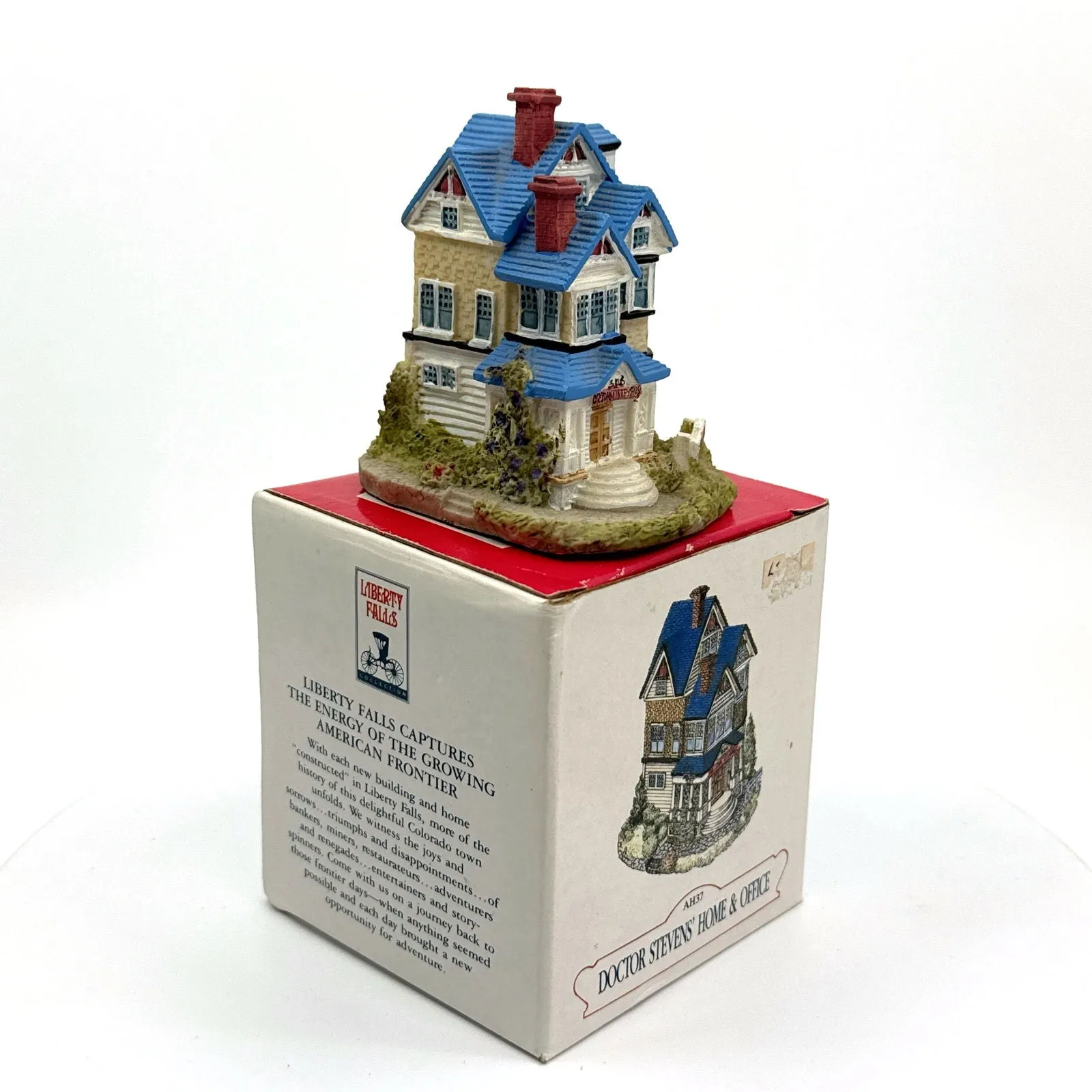 Doctor Stevens' Home & Office | Liberty Falls Americana Collection - AH37 | 1993 | EUC Original Box