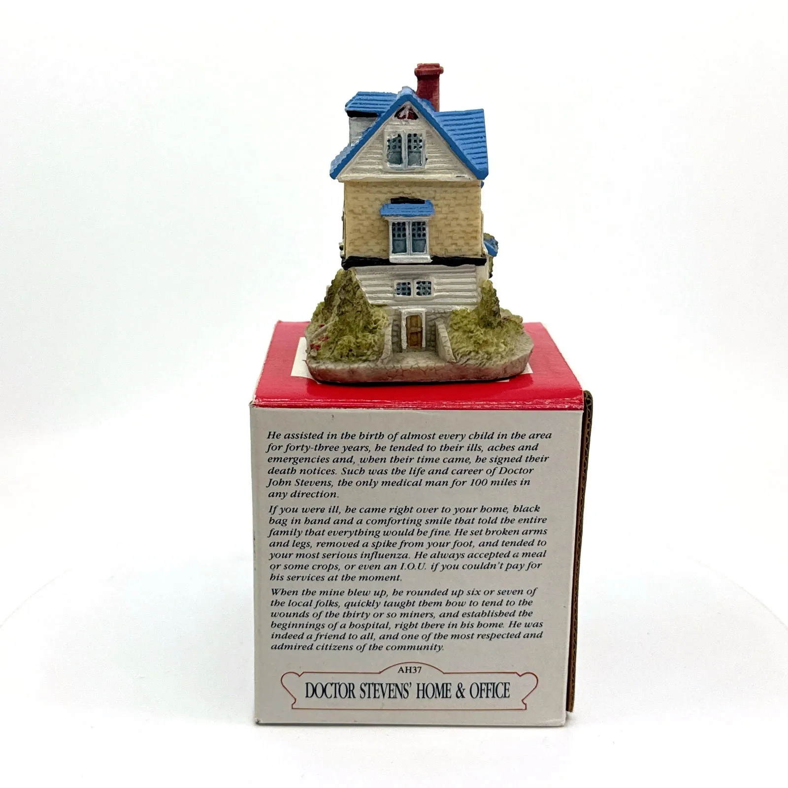 Doctor Stevens' Home & Office | Liberty Falls Americana Collection - AH37 | 1993 | EUC Original Box