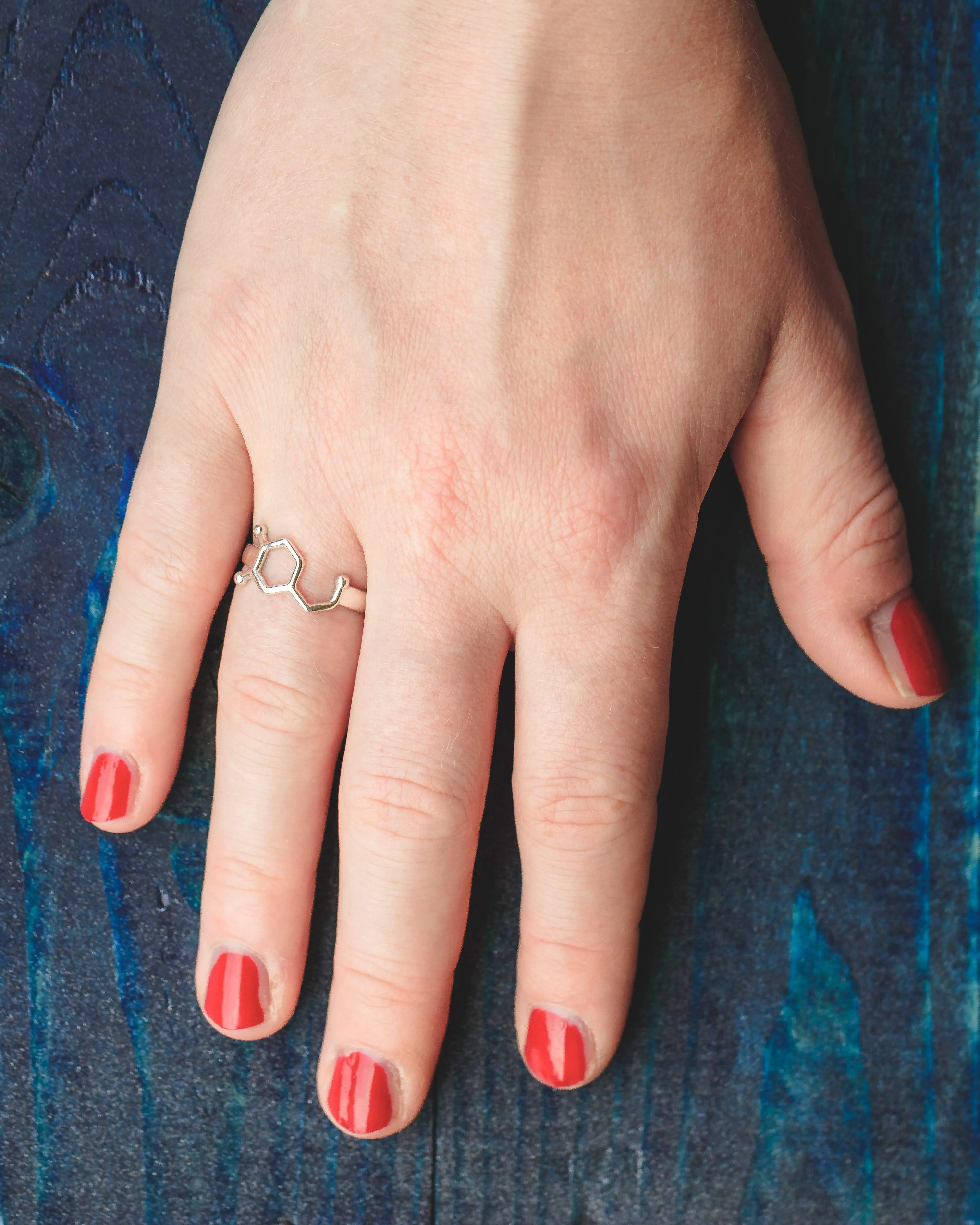 dopamine ring | silver
