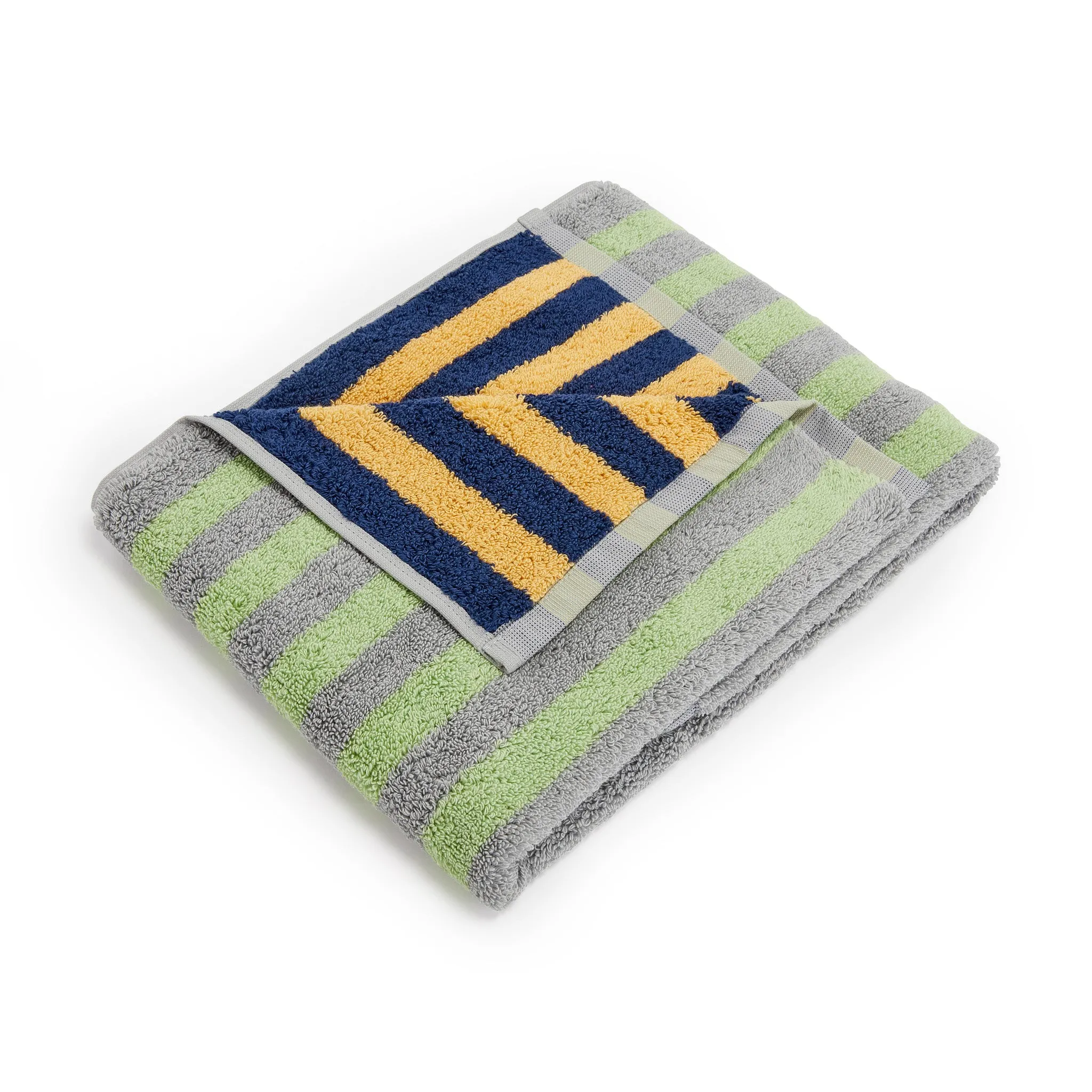 Dusen Dusen Bathroom Towel - Pink/ Red & Lime/ Purple