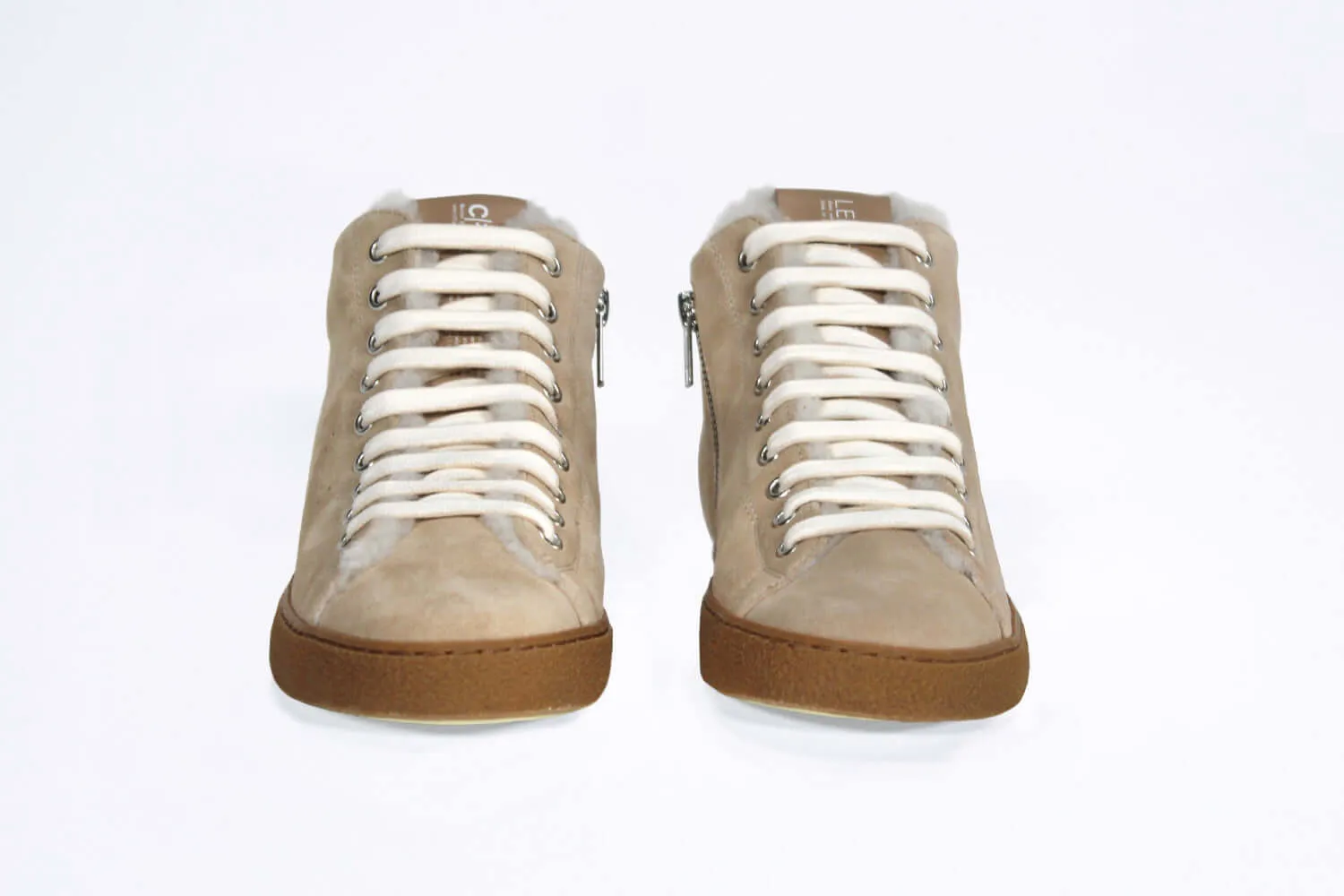 EARTH FUR | Cuoio - Mid Top - Women