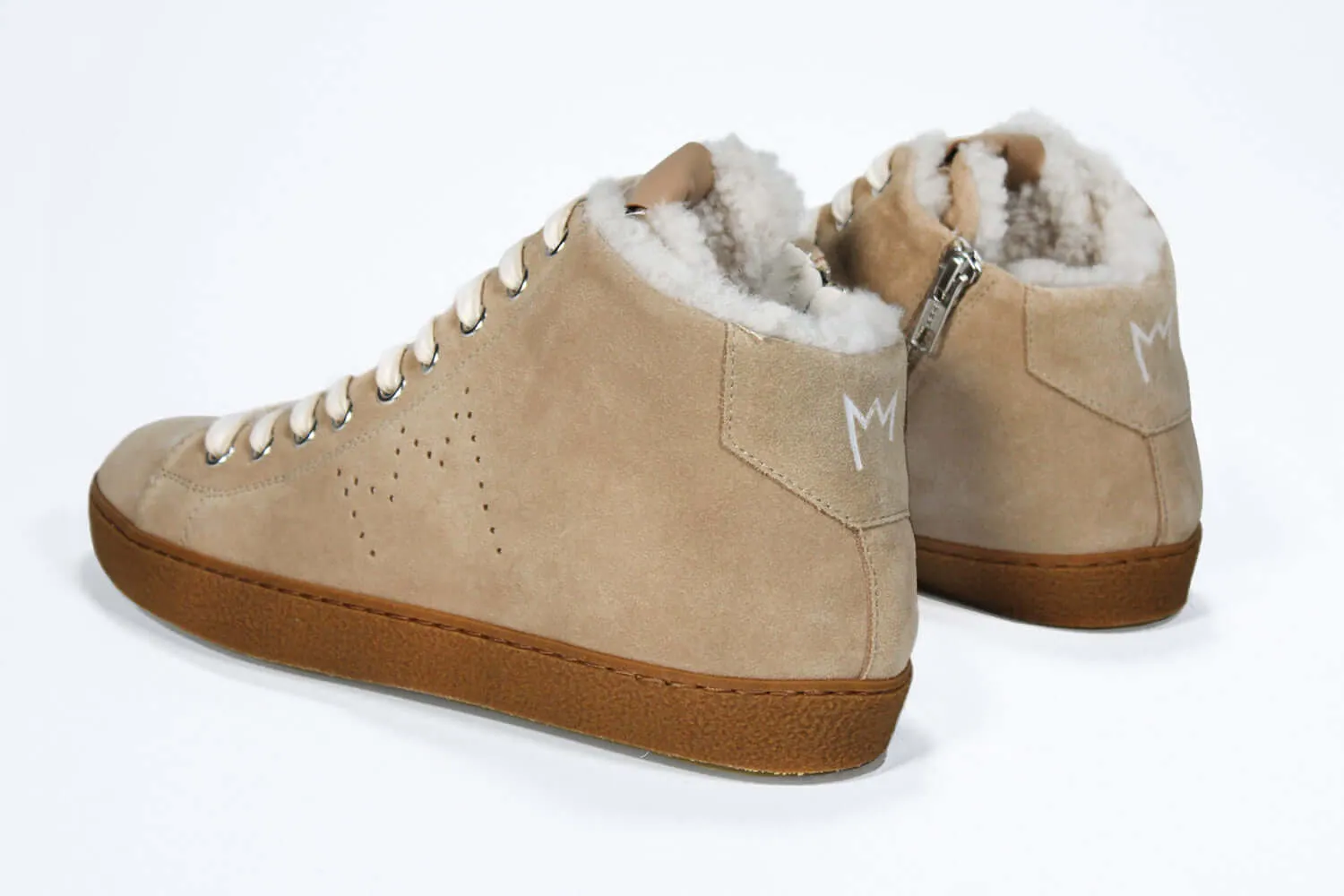EARTH FUR | Cuoio - Mid Top - Women
