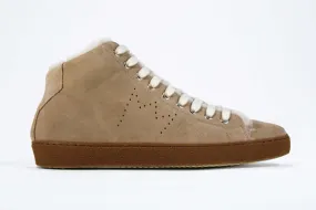 EARTH FUR | Cuoio - Mid Top - Women