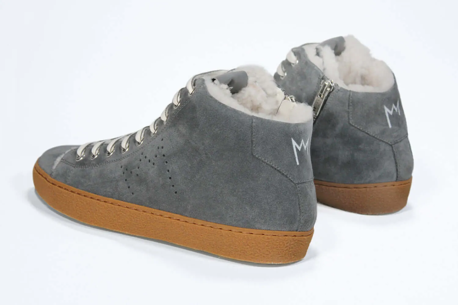 EARTH FUR | Dark Grey - Mid Top - Women