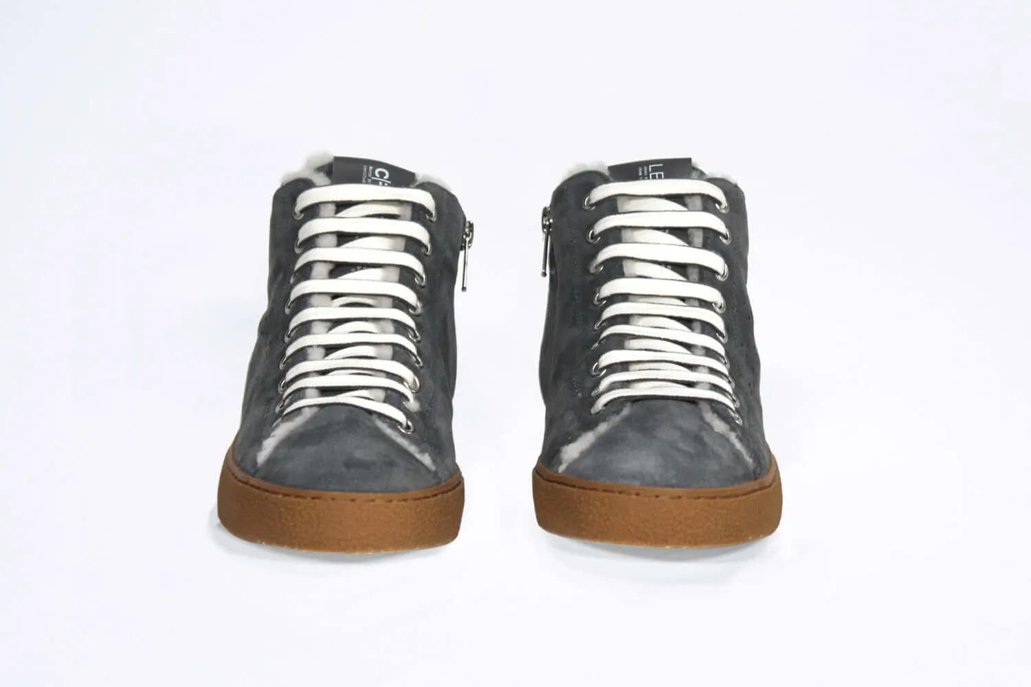 EARTH FUR | Dark Grey - Mid Top - Women