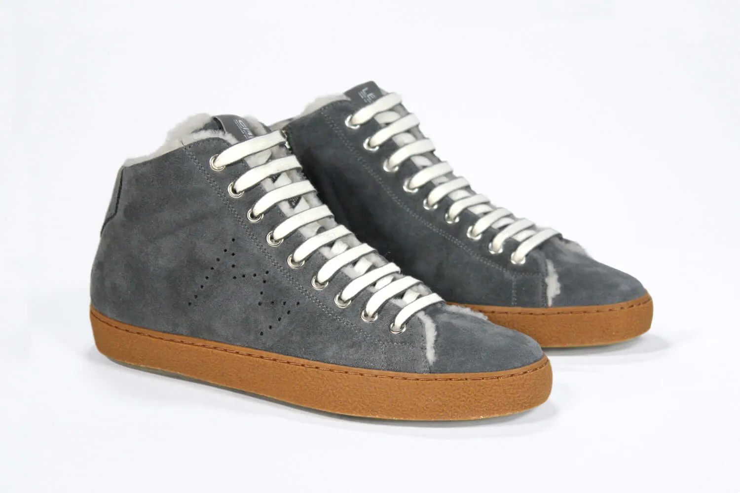EARTH FUR | Dark Grey - Mid Top - Women