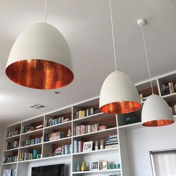 Egg Dome Suspended Pendant