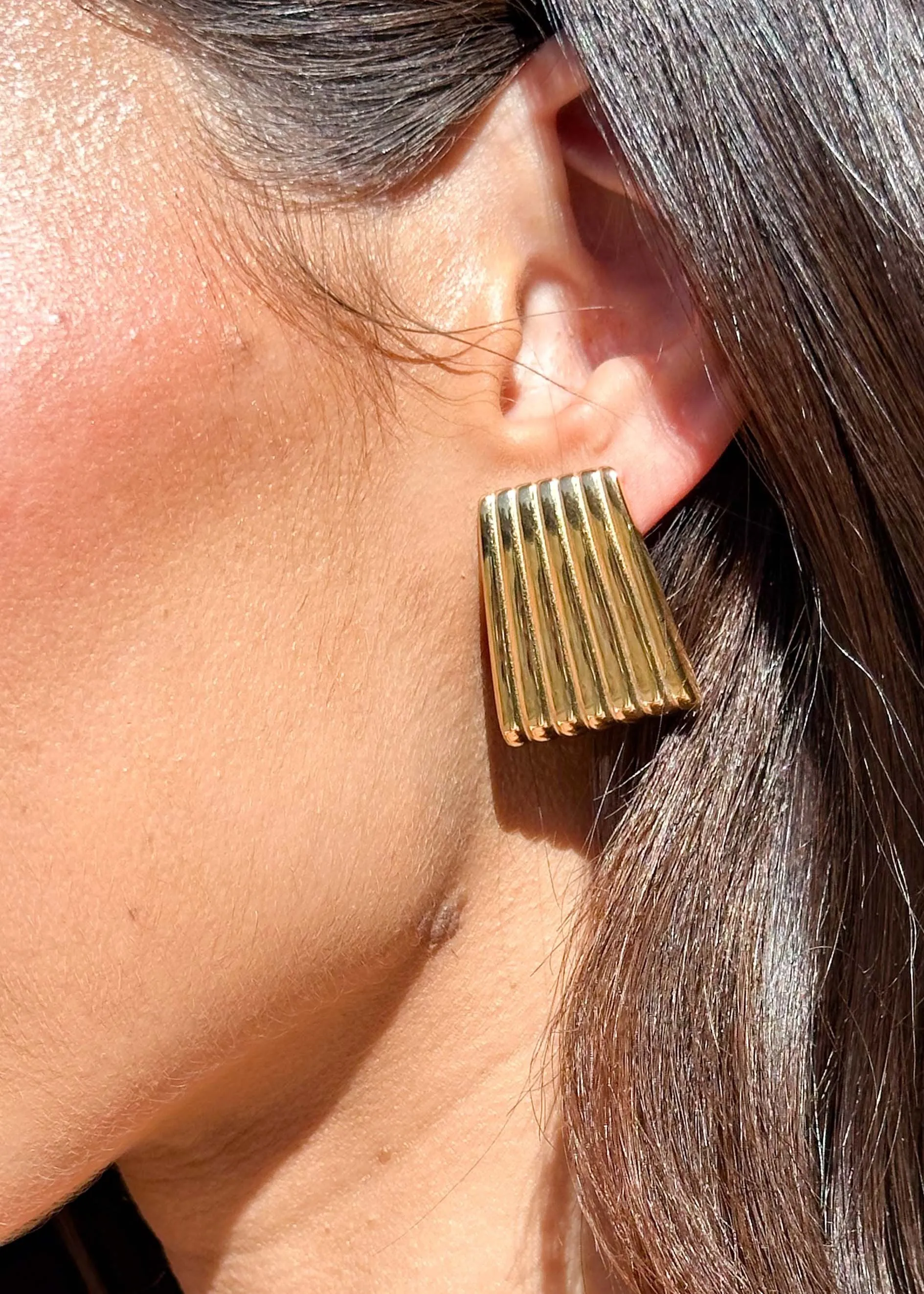 Elese Earrings - Gold