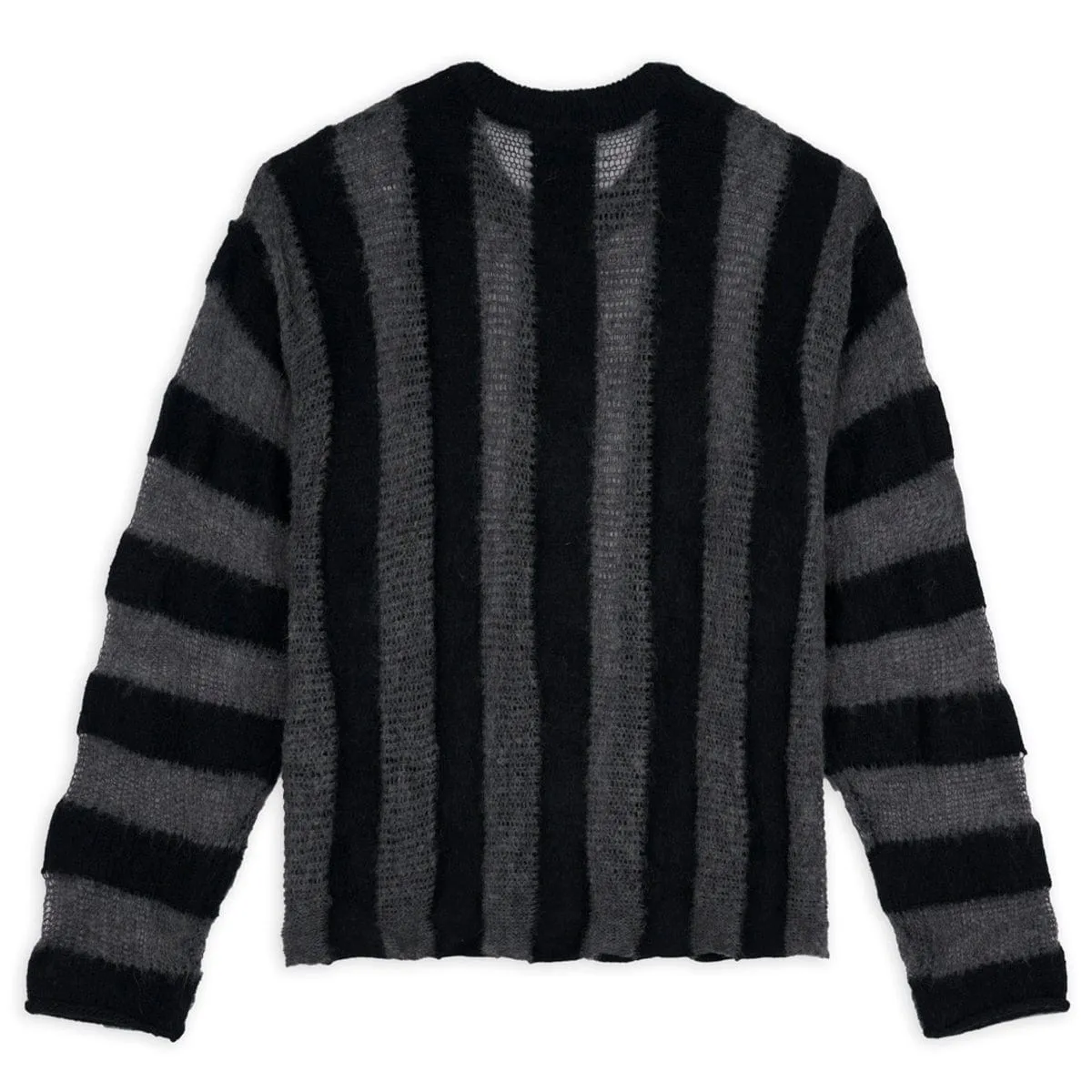 FUZZY THREADBARE SWEATER