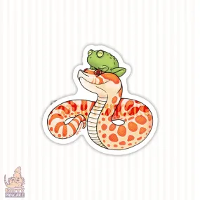 Hognose Snake Froggo Sticker