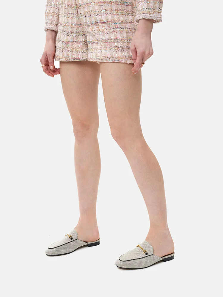 Jemima Metal Trim Mules