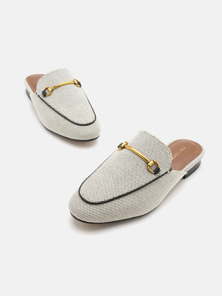 Jemima Metal Trim Mules