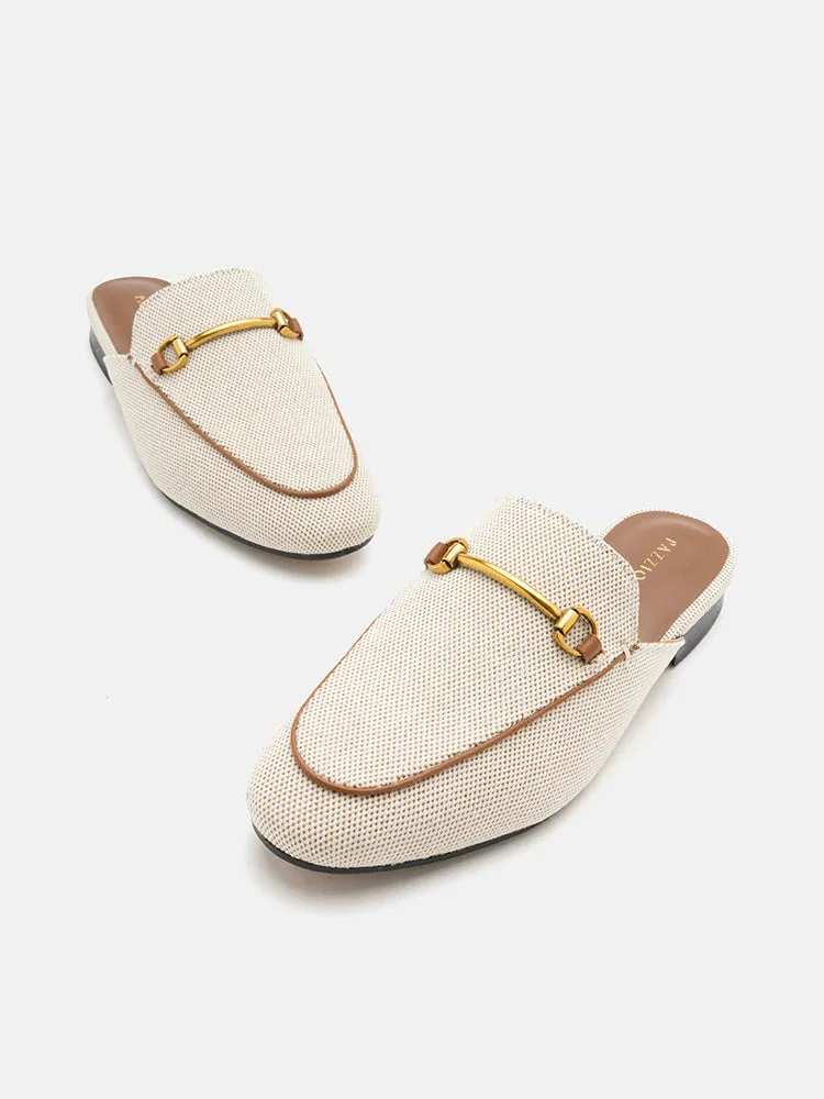 Jemima Metal Trim Mules