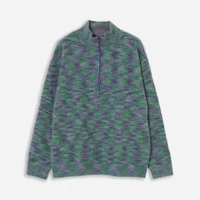 KLINE WOOL HZ KNITTED SWEATER - PURPLE