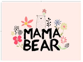Mama Bear Panel 60x45"