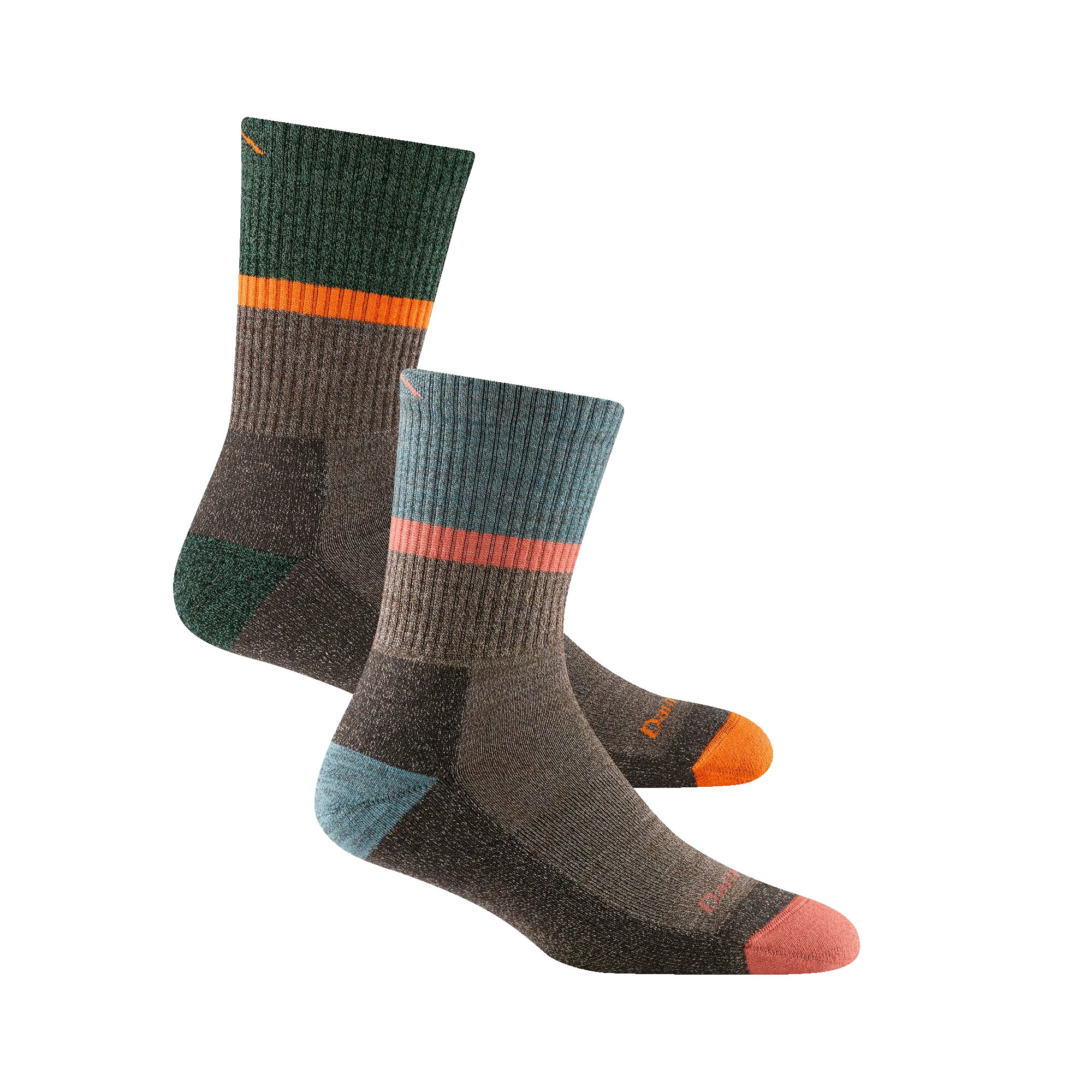 Men's and Women's Twisted Micro Crew 2-Pack