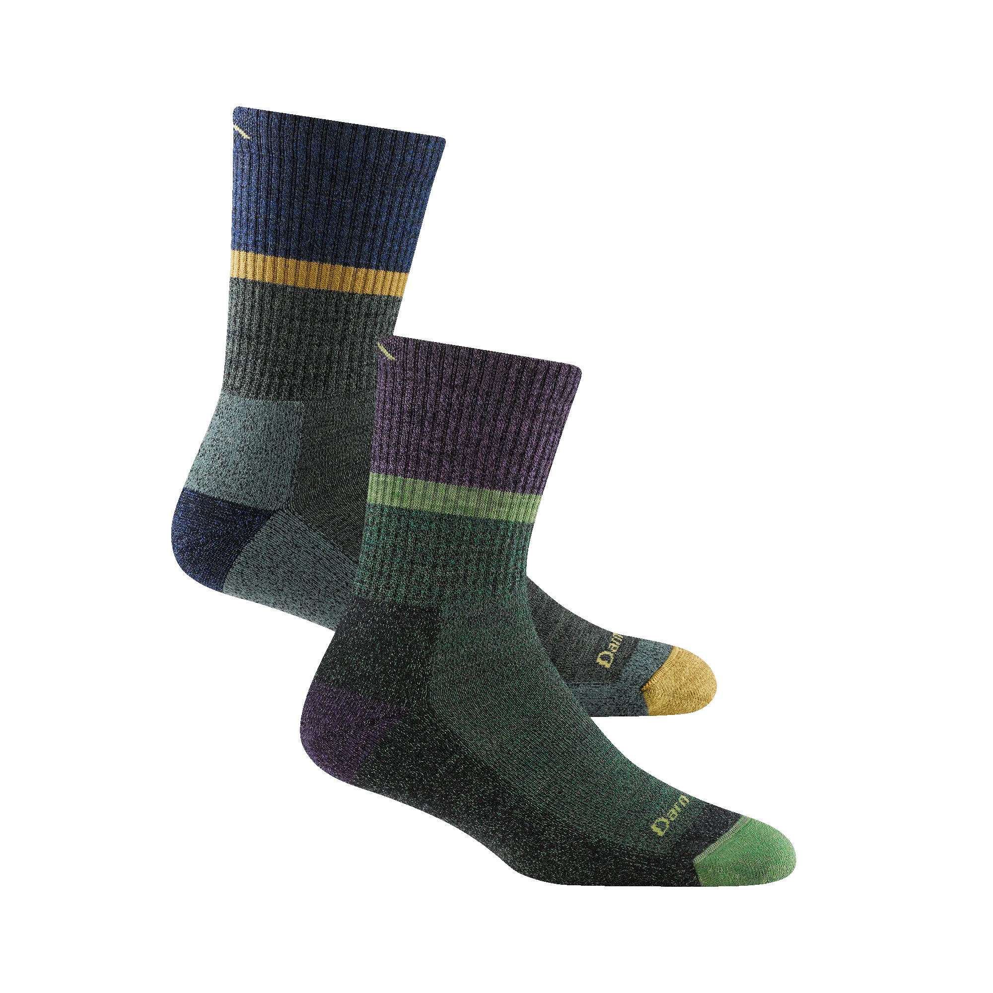 Men's and Women's Twisted Micro Crew 2-Pack