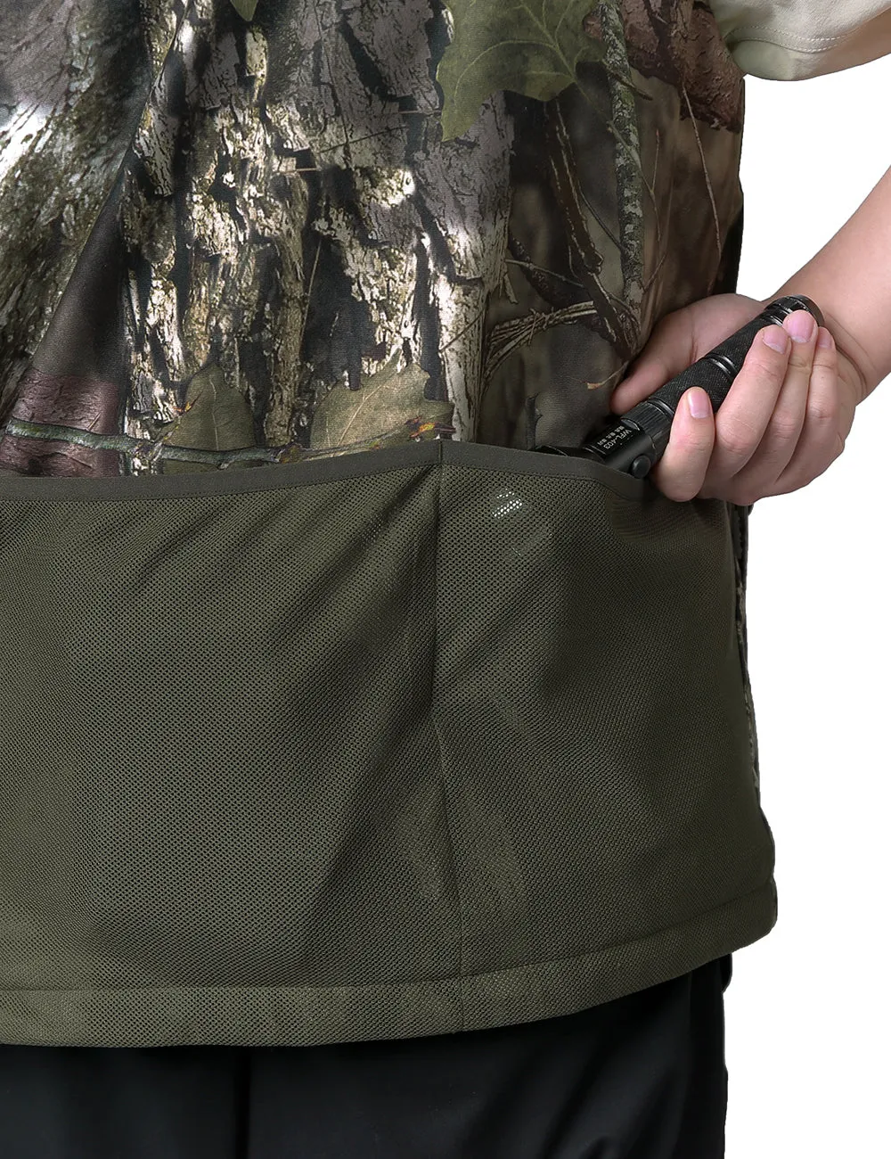Men's Heated Hunting Vest - Camouflage, Mossy Oak® Country DNA (Apparel Only)