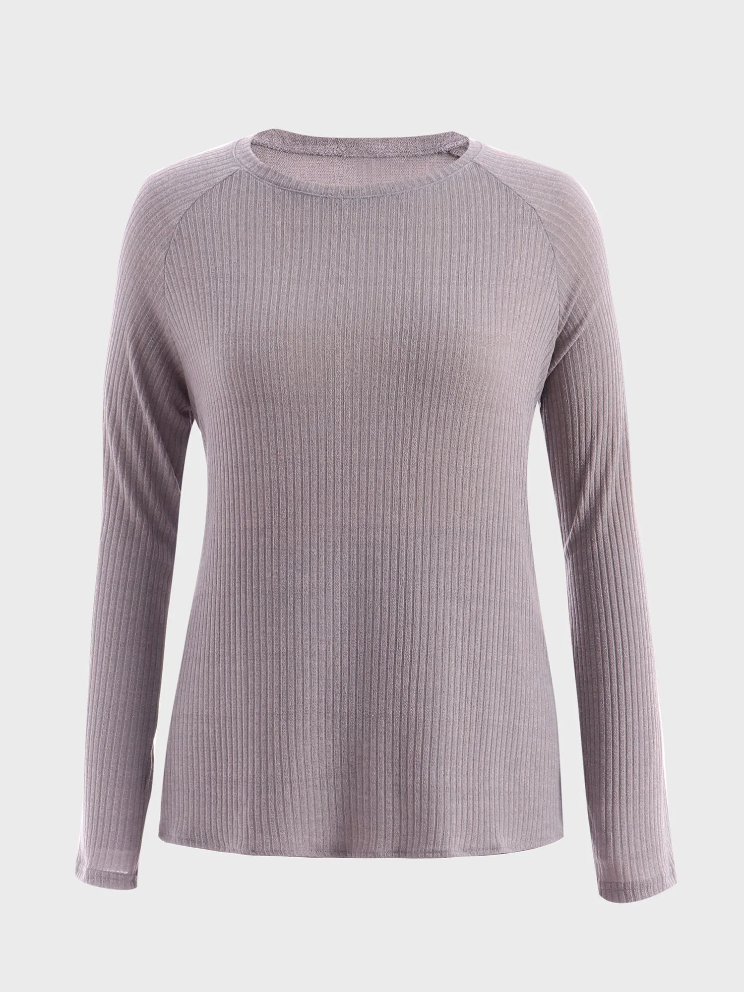 Midsize Ribbed Knit 2-Piece Lounge Set