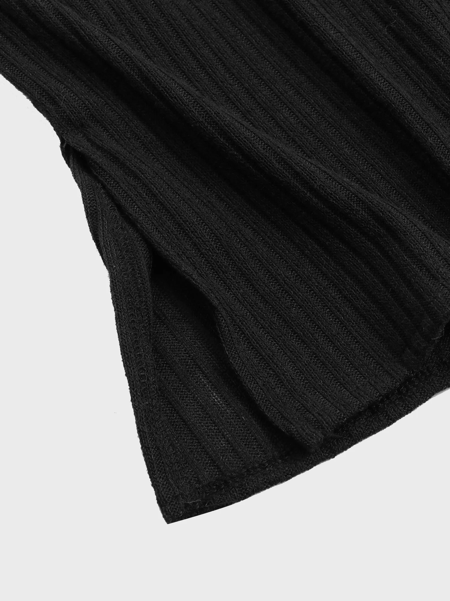 Midsize Ribbed Knit 2-Piece Lounge Set